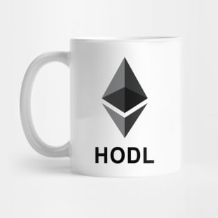 HODL Ethereum (big logo) Mug